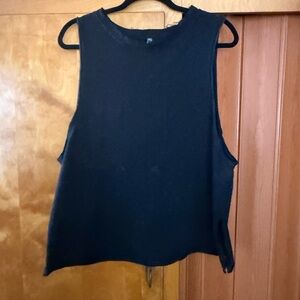 Free People Sleeveless Black Women's Top